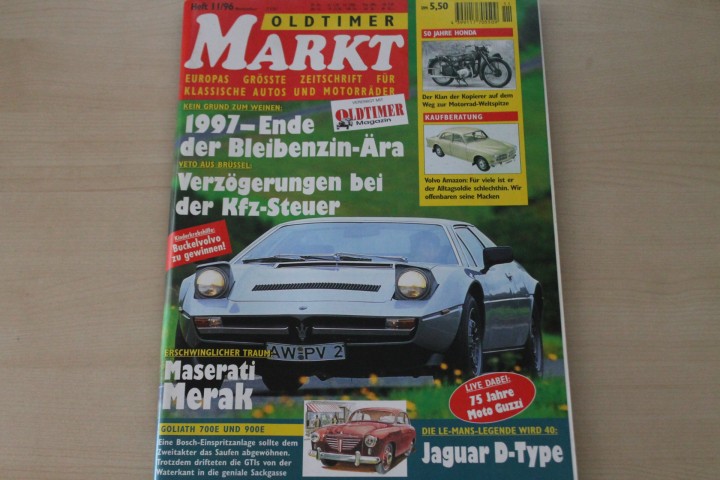 Oldtimer Markt 11/1996